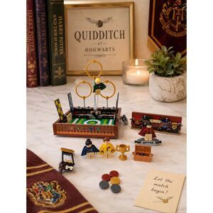LEGO Harry Potter Quidditch Match Set with Minifigures Collectible